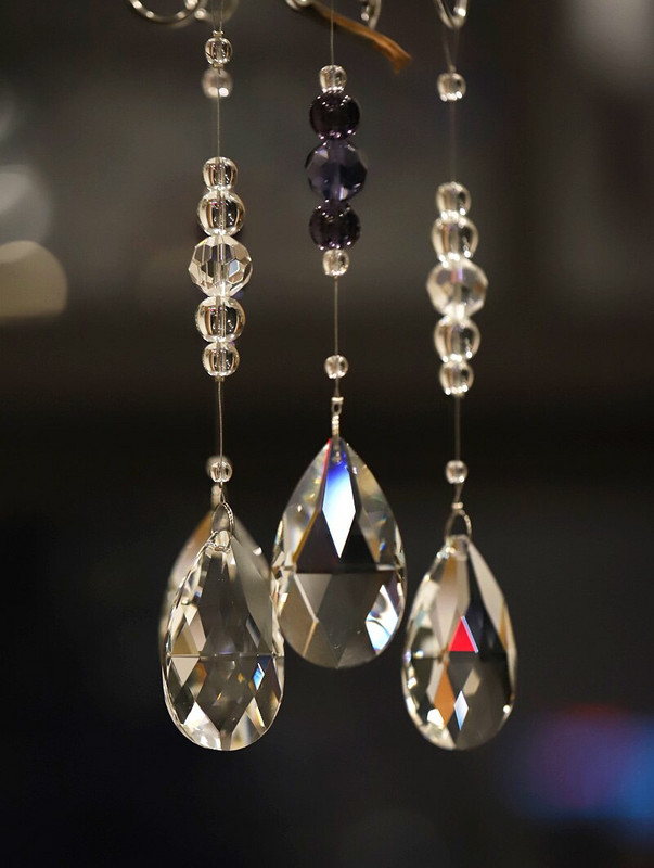 5 vnt krištolo stiklo vandens lašų pakabukas sietynas girliandos dekoras pakabinamas namų vestuvių kambario lango dekoravimas