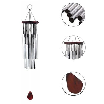 33in Metal 27 Tubes Windchime Chapel Bells Wind Chimes Εξωτερικός κήπος Διακόσμηση σπιτιού