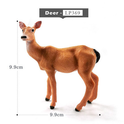 Új Sika Szarvas Rénszarvas Elk figura Szimuláció Állatmodell Barkácsolás otthoni dekoráció miniatűr tündér kerti dekorációs kiegészítők modern