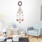 Kristalni ukrasi Viseći metalni ukrasi koji hvataju svjetlo zvona vjetra Prirodni kamen Prizma kugla Nakit Viseći ukras