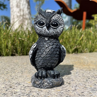 Halloween fekete macska dísz Gyanta Magic Table Art Kiegészítők Kawaii Szobadekor Állatok Miniatűrök Figurák belső dekorációhoz