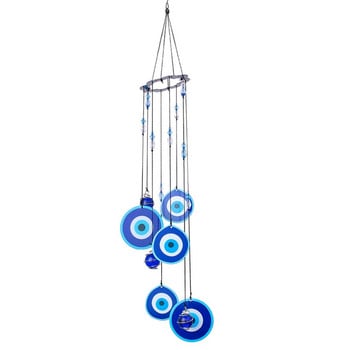 Metal Wind Chimes Rainbow Maker Housewarming Δώρο Wind Chimes Υπαίθρια αυλή Κρεμαστό καλλιτεχνικό άγαλμα στολίδι Δώρο