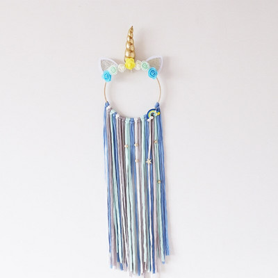 INS Nordic Cartoon Animal Shape Dream Catcher Drvena zvona za vjetar Zidni ukrasi Dekoracija dječje sobe Rekviziti za fotografije