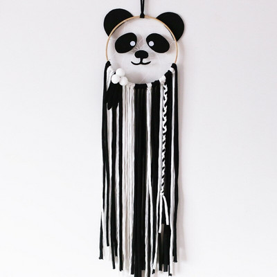 INS Nordic Cartoon Animal Shape Dream Catcher Drvena zvona za vjetar Zidni ukrasi Dekoracija dječje sobe Rekviziti za fotografije