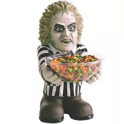 2021 Halloween Anime figurajátékok Korlátozott horrorfilmes gnómok, dekoratív díszek, édességtáltartó Kawaii akciófigura