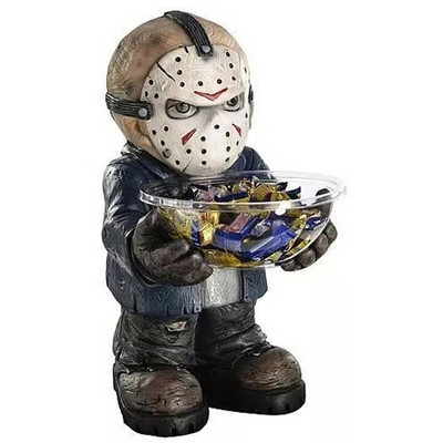 2021 Halloween Anime figurajátékok Korlátozott horrorfilmes gnómok, dekoratív díszek, édességtáltartó Kawaii akciófigura