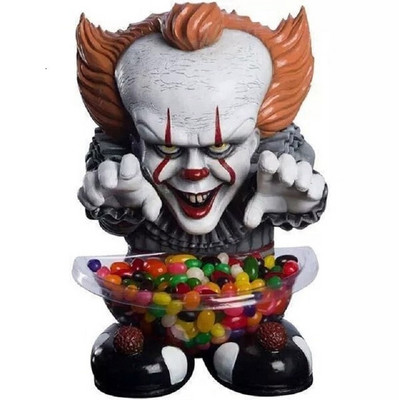 2021 Halloween Anime figurajátékok Korlátozott horrorfilmes gnómok, dekoratív díszek, édességtáltartó Kawaii akciófigura