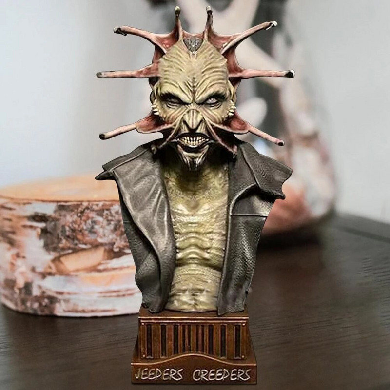 2021 Halloween Anime figurajátékok Korlátozott horrorfilmes gnómok, dekoratív díszek, édességtáltartó Kawaii akciófigura