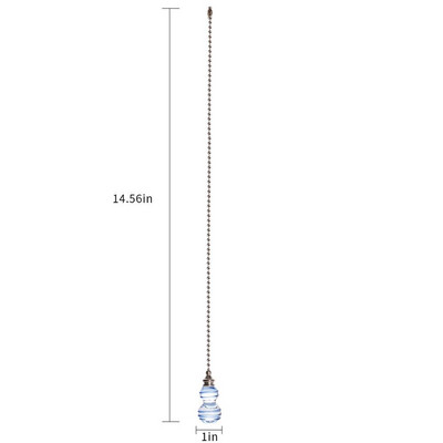 Krištolinio lubų lango kabantis saulės gaudyklė su rutuline grandine, šviesos laido ventiliatoriaus traukiama rankena rutulinis pakabukas Didmeninė prekyba