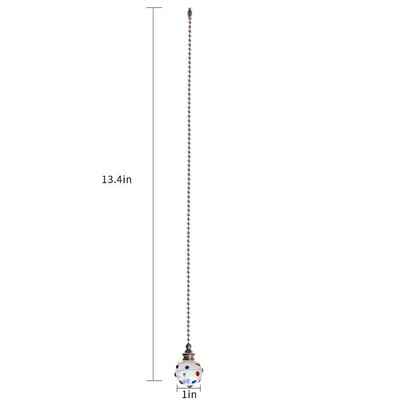 Krištolinio lubų lango kabantis saulės gaudyklė su rutuline grandine, šviesos laido ventiliatoriaus traukiama rankena rutulinis pakabukas Didmeninė prekyba