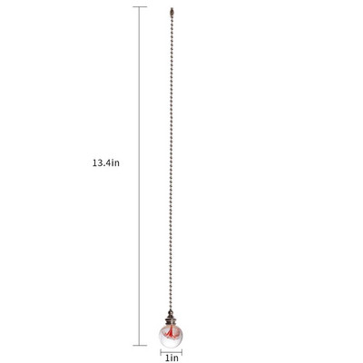 Krištolinio lubų lango kabantis saulės gaudyklė su rutuline grandine, šviesos laido ventiliatoriaus traukiama rankena rutulinis pakabukas Didmeninė prekyba
