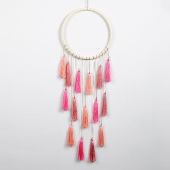 Home Creative Gradient Tassel Dream Catcher Κρεμαστό Πολύχρωμο Bohemian Dream Catcher Διακοσμητικά σπιτιού Διακόσμηση δωματίου Διακόσμηση δωματίου για κορίτσι