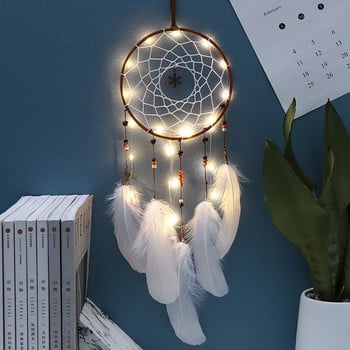 Dream Catcher Windbell Pendant Girls Bedroom Decoration Windbell Творчески подарък за рожден ден Прекрасна висулка Висулка за стена в хола