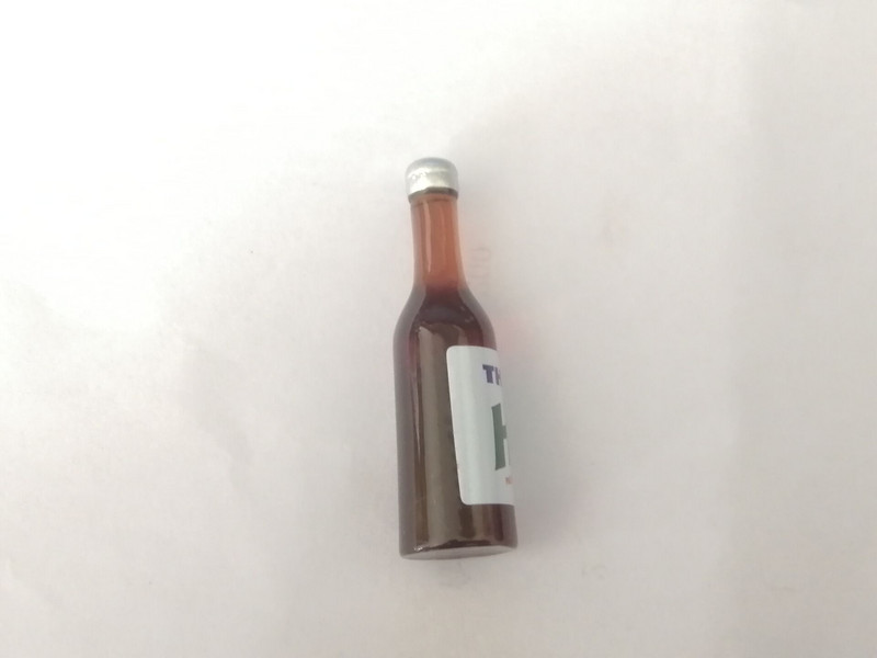 Aranyos Shochu sörösüvegek Kawaii 3D gyanta italos palackok babaház miniatűr ételek barkácsgyanta kézművesek