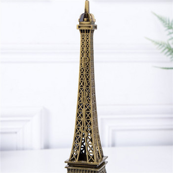 Δημιουργικό άγαλμα του Πύργου του Άιφελ του Παρισιού European Crafts Ρετρό Μοντέλο Διακόσμηση γραφείου Μινιατούρα Κτήριο Μικρό Δώρο Ρετρό Διακόσμηση