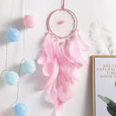 Unenäopüüdja Roosa öövalgus Unenäopüüdja Tüdrukule Magamistoa ripatsiarmastaja Sünnipäevakingitus Kodu Aksessuaarid Pulmakaunistus