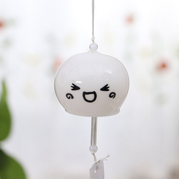 Горещи продажби Стъклени камбанки Висящи орнаменти Творчески японски вятър Череша Череша Спалня за момичета Ръчно изработени прозрачни домашен подарък за рожден ден