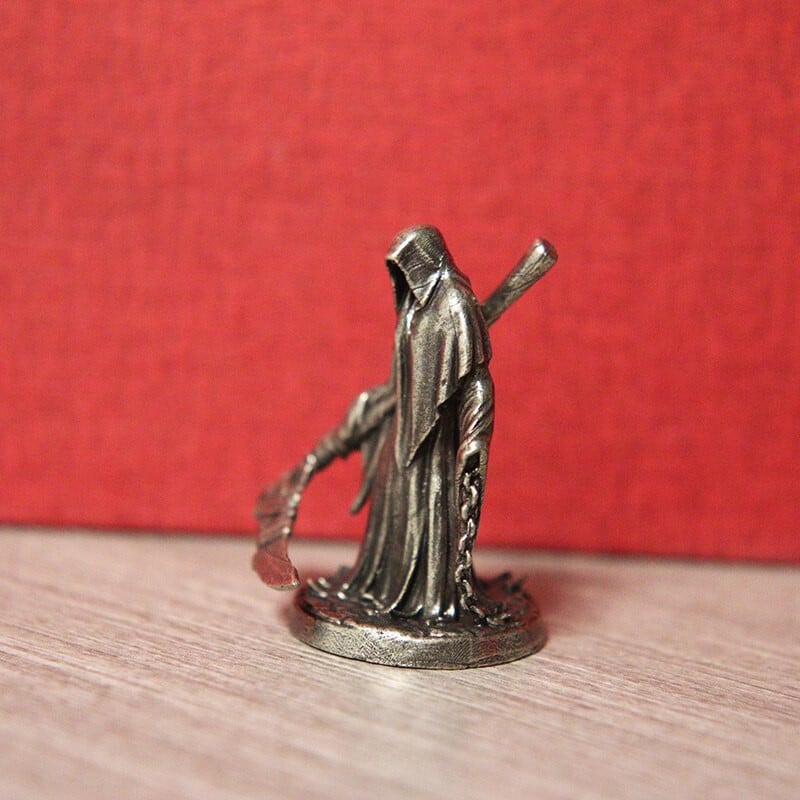 Baltas žalvaris Dalgis Grimpjovė Kareiviai Miniatiūros Figūrėlės Rankų darbo karo šachmatų modeliai Automobilių papuošimai Papuošalai Dovanos vyrams