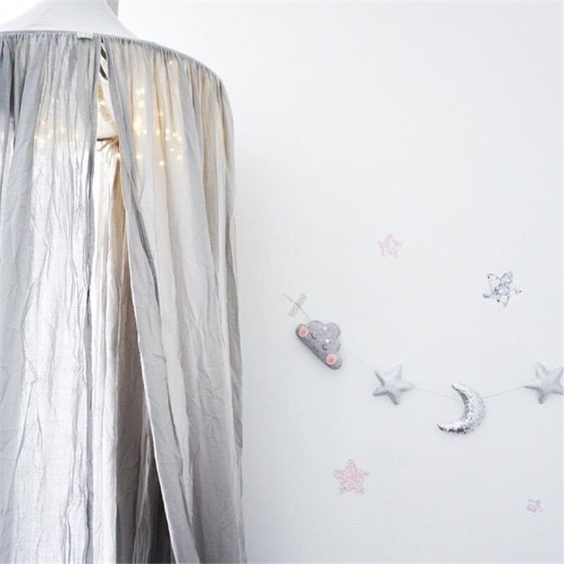 Vrući filc Oblak/Mjesečev vijenac Banner za zabavu Dječja soba Dječja soba Viseća zidna dekoracija Božićni najbolji darovi Ukras za dječju večer