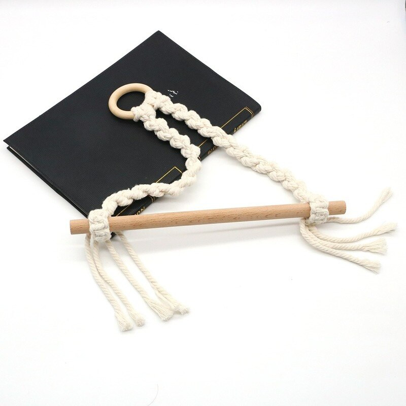 Creativ lucrat manual de bumbac frânghie țesute hârtie igienică pandantiv articole diverse tapiserie mică decorațiuni pentru casă