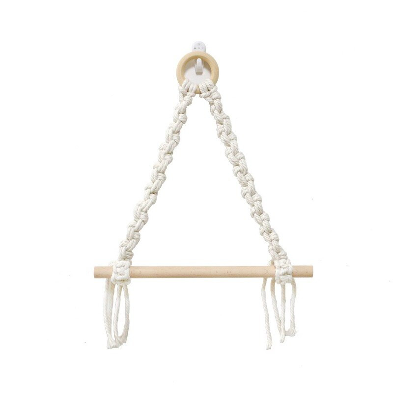 Creativ lucrat manual de bumbac frânghie țesute hârtie igienică pandantiv articole diverse tapiserie mică decorațiuni pentru casă