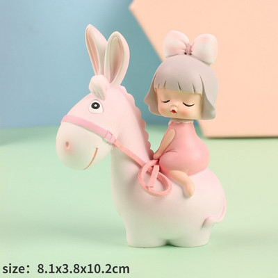 Figurine cu înger drăguț Statuie fată din rășină Accesorii de grădină cu zâne Decoratiuni de Crăciun Decor modern Home Decor Copii Dormitor