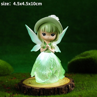 Figurine cu înger drăguț Statuie fată din rășină Accesorii de grădină cu zâne Decoratiuni de Crăciun Decor modern Home Decor Copii Dormitor