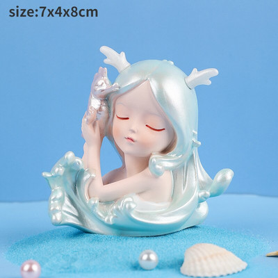 Figurine cu înger drăguț Statuie fată din rășină Accesorii de grădină cu zâne Decoratiuni de Crăciun Decor modern Home Decor Copii Dormitor