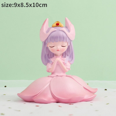 Figurine cu înger drăguț Statuie fată din rășină Accesorii de grădină cu zâne Decoratiuni de Crăciun Decor modern Home Decor Copii Dormitor