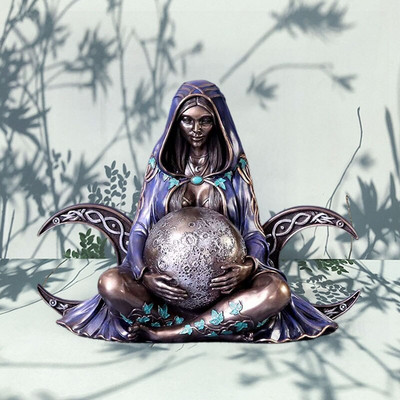 Mother Earth Art Statue Στολίδι Millennium Gaia Desk Resin Craft Charm άγαλμα Mother Earth Nemesis Art Statue Αξεσουάρ σπιτιού