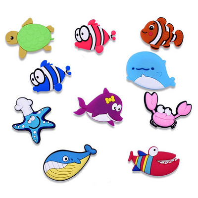 10Pcs/Lot Crtani magnet za hladnjak za djecu Dječja igračka Povrće Voće Automobil Životinjski magneti za hladnjak Dekoracija kućne kuhinje