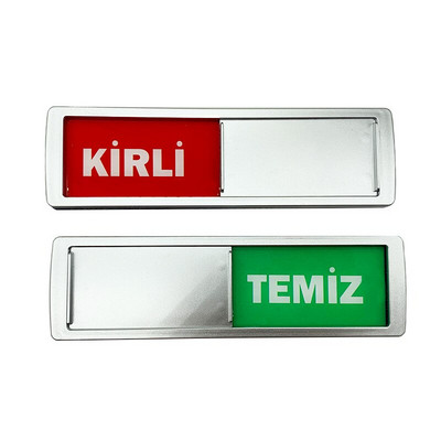 Savjeti za čišćenje sobe Akrilni kuhinjski magnet za perilicu posuđa Očistite prljavi znak Oznake čistoće Hotelski magnetski znak Dekoracija kućne sobe