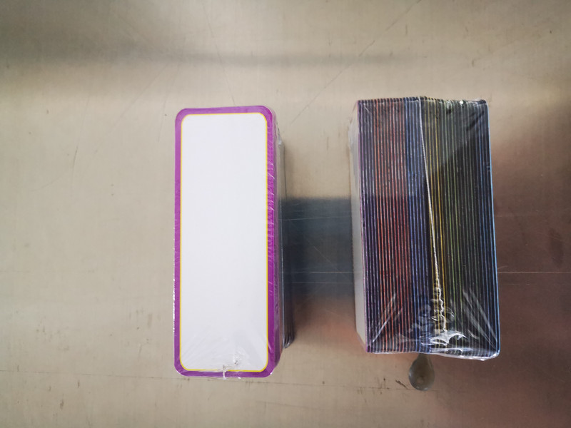 80X30mm 40 DB Csomagolt, Száraz törlés Mágneses címkék Kártya/Mágneses Névcímkék Teljes Hátsó Mágneses Újrafelhasználható Stikcer Whiteboard Office-hoz