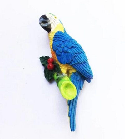 Rankomis piešti Rio de Žaneiras, Brazilija 3D šaldytuvo magnetai Pasaulio kelionių suvenyrai Šaldytuvas Magnetiniai lipdukai Namų dekoravimas