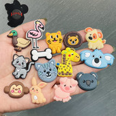 14 DB PVC Kawaii Rajzfilm Színes Állatok Hűtő Mágneses matrica Kutya Láng Madár Tigris Csont Macska Hűtőmágnesek Gyerekek Ajándékok