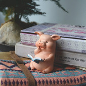 Mielas kiaulytės ornamentas rožinė kiaulė figūrėlė gyvūnas modelis automobilio ornamentas lėlių namelio dekoras mikro kraštovaizdžio dekoras