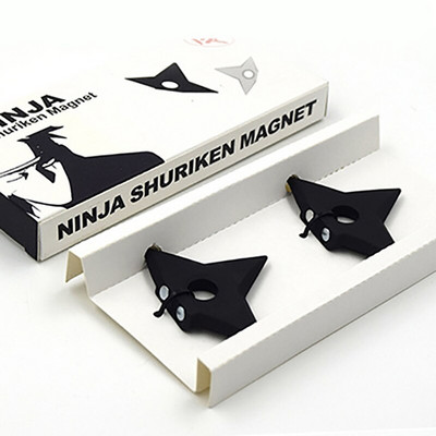2 DB Ninja Shuriken hűtőmágnes hűtődekorációhoz Anime stílusú hűtőmágneses matricák fényképes lakberendezési kiegészítők