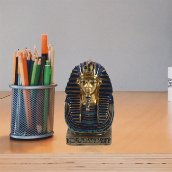 Ρητίνη Αιγυπτιακός Φαραώ Στολίδι Figurine Craft Στολίδι Αιγυπτιακός Φαραώ Προτομή Αίγυπτος διακόσμηση