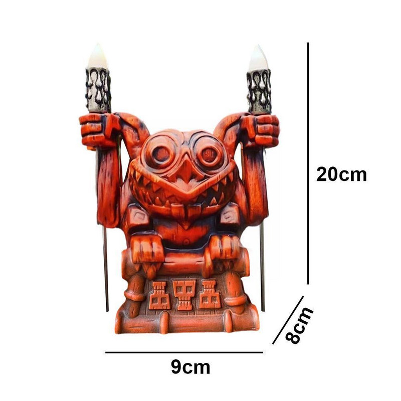 Haunted Mansion Gargoyle Tiki Cup bögre Gargoyle Díszek Acél iható dekoráció otthonra 2022 újévi dekorációs ajándék 2022 E7v2