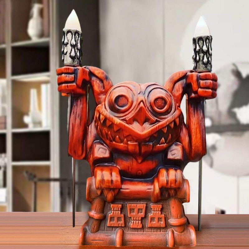 Haunted Mansion Gargoyle Tiki Cup bögre Gargoyle Díszek Acél iható dekoráció otthonra 2022 újévi dekorációs ajándék 2022 E7v2