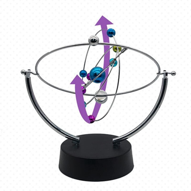 Kinetic Art Asteroid - Elektronikus Perpetual Motion asztali játék otthoni dekoráció