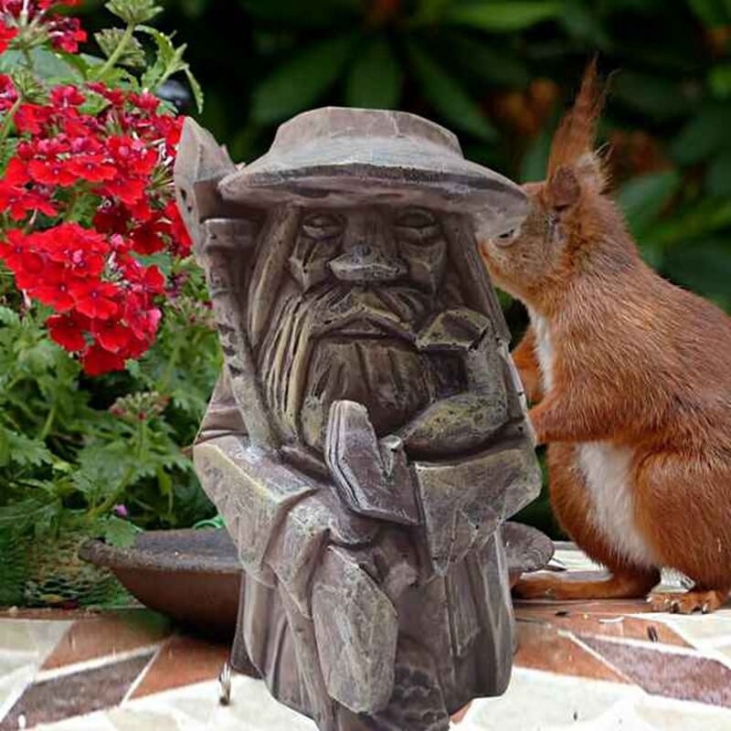 4 db Barbár viking szobor gyanta kézművesség Thor Odin Tyr Ulfhednar skandináv pogány szobor kültéri kert otthoni dekoráció