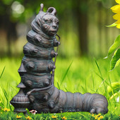 Smola Alisa u zemlji čudesa ukrasni vrtni kip 12-15 cm graden figurica skulptura kipovi zečića dekor za unutarnje vanjsko dvorište