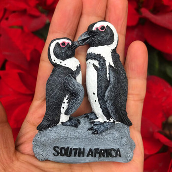 Магнит за хладилник Смола Creative Export Домашно обзавеждане Оригинални продукти Висококачествен южноафрикански пингвин