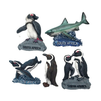 Магнит за хладилник Смола Creative Export Домашно обзавеждане Оригинални продукти Висококачествен южноафрикански пингвин
