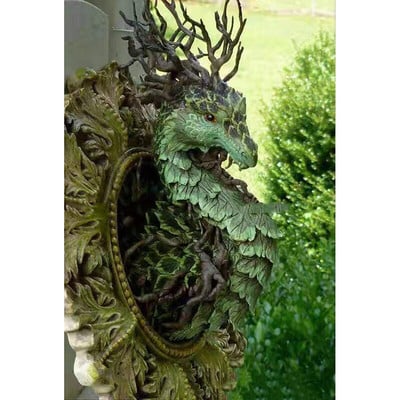 Graikija Religija Triguba deivė Resin statula Keltų triguba deivė mergelė Motina Krono statula Skulptūra Dievybės namų dekoras