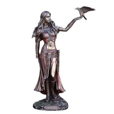 Graikija Religija Triguba deivė Resin statula Keltų triguba deivė mergelė Motina Krono statula Skulptūra Dievybės namų dekoras
