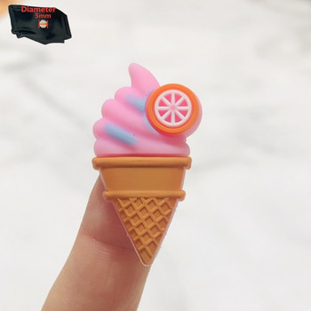 13PCS смола сладък анимационен хладилник магнитен стикер Kawaii цветен сладолед лимонов магнит за хладилник креативна фото стена детска играчка