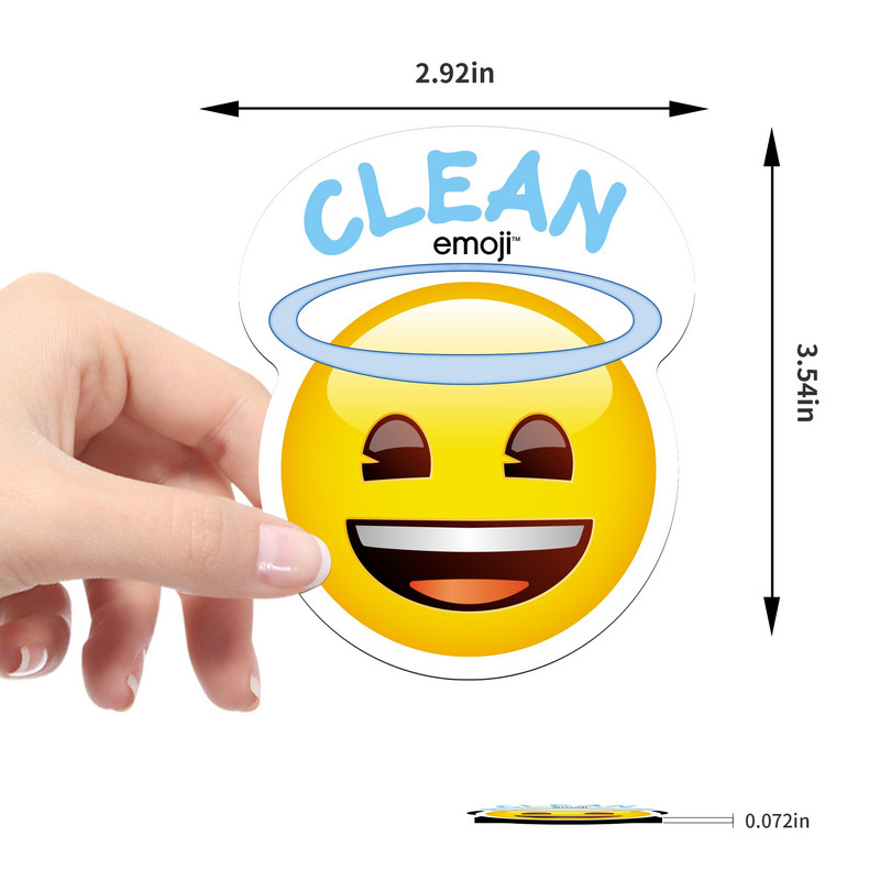 Juokingi jaustukai, velnias kakas, purvinas švarus didelis indaplovės magnetas, dvipusiai magnetiniai lipdukai, skirti virtuvės laikymo indikatoriui