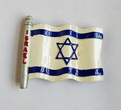 Israel Orașul antic al Ierusalimului Șapte sfeșnice Magnet pentru frigider 3D Suvenir de călătorie Autocolante magnetice pentru frigider